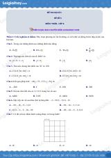 Đề thi học kì 1 Toán 6 - Đề số 5 - Chân trời sáng tạo